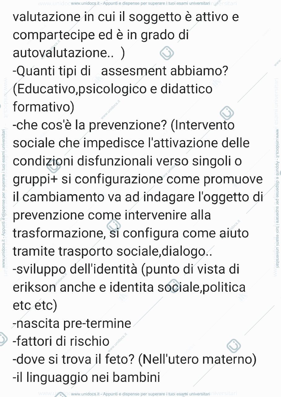 Anteprima pagina 2 — Domande di esame 
