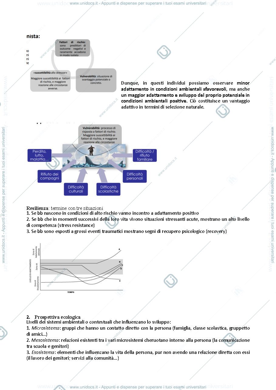 Anteprima pagina 4 — Appunti psicologia dello sviluppo