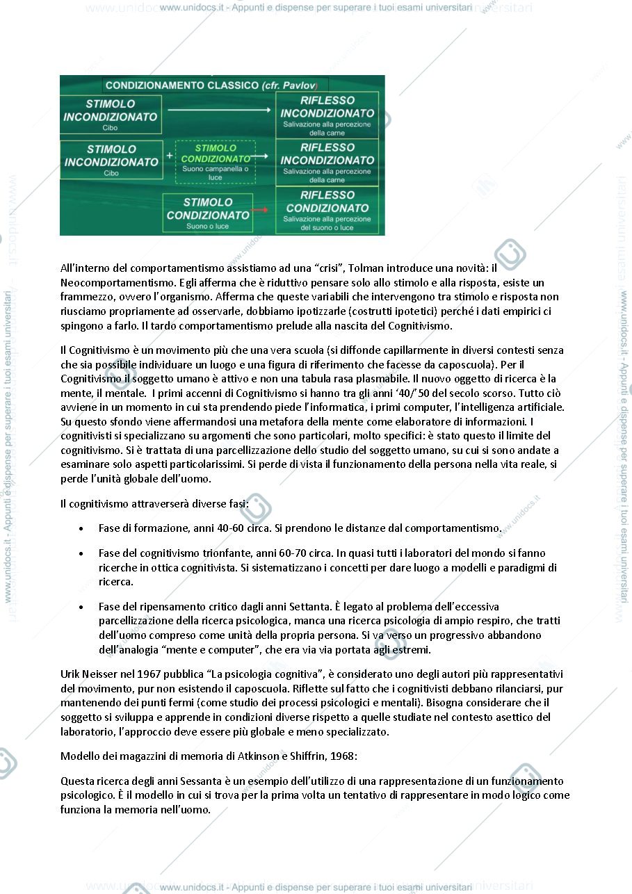 Anteprima pagina 2 — PSICOLOGIA DELLO SVILUPPO 