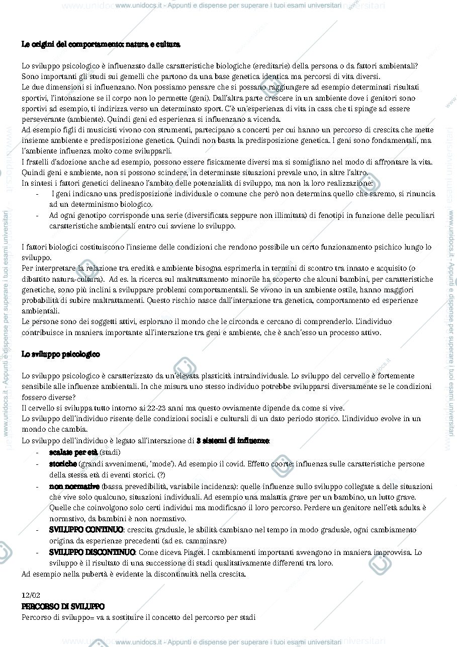Anteprima pagina 3 — psicologia dello sviluppo di base calandri