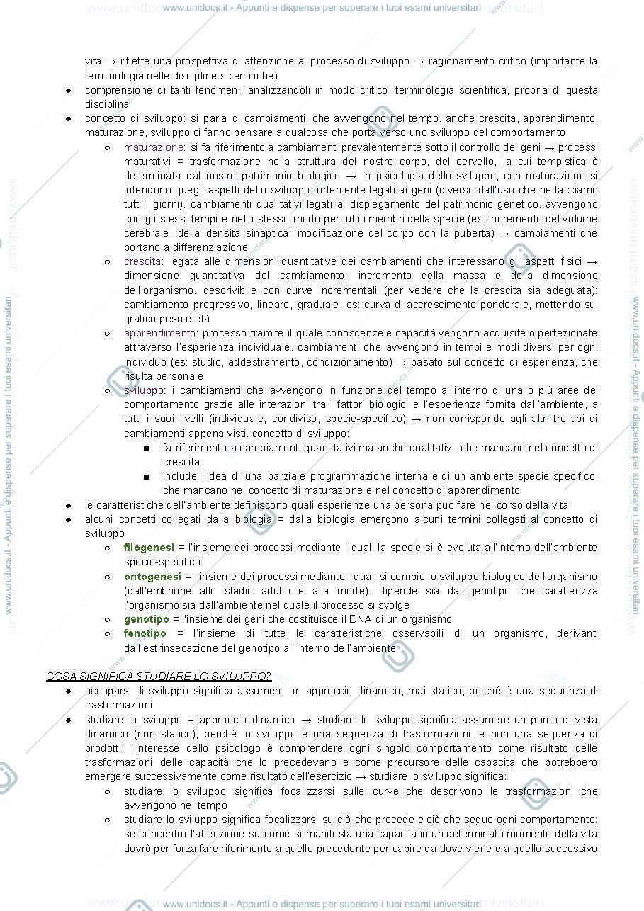 Anteprima pagina 2 — psicologia dello sviluppo