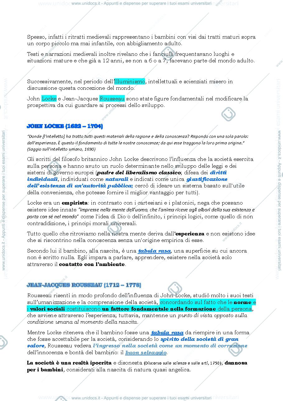 Anteprima pagina 2 — Psicologia dello sviluppo 