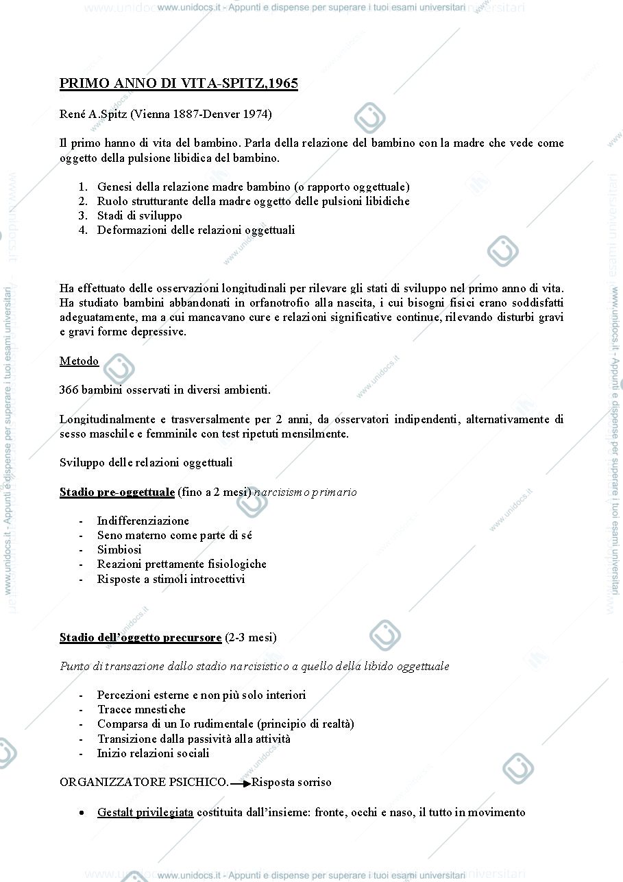 Anteprima pagina 1 — Psicologia dello sviluppo2