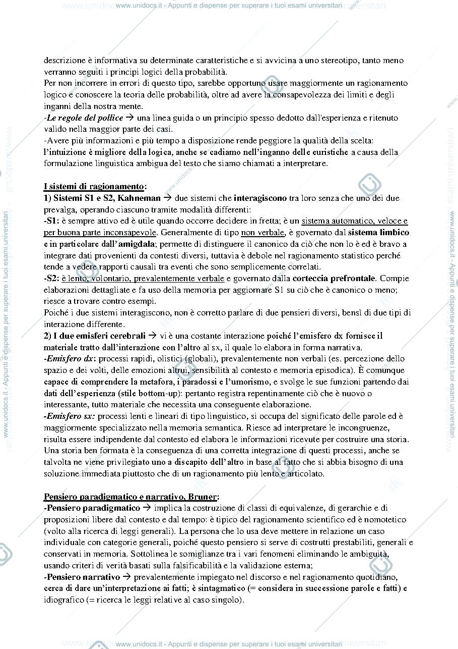 Anteprima pagina 2 — Riassunto 2^ metà del libro "Raccontare per capire", Smorti
