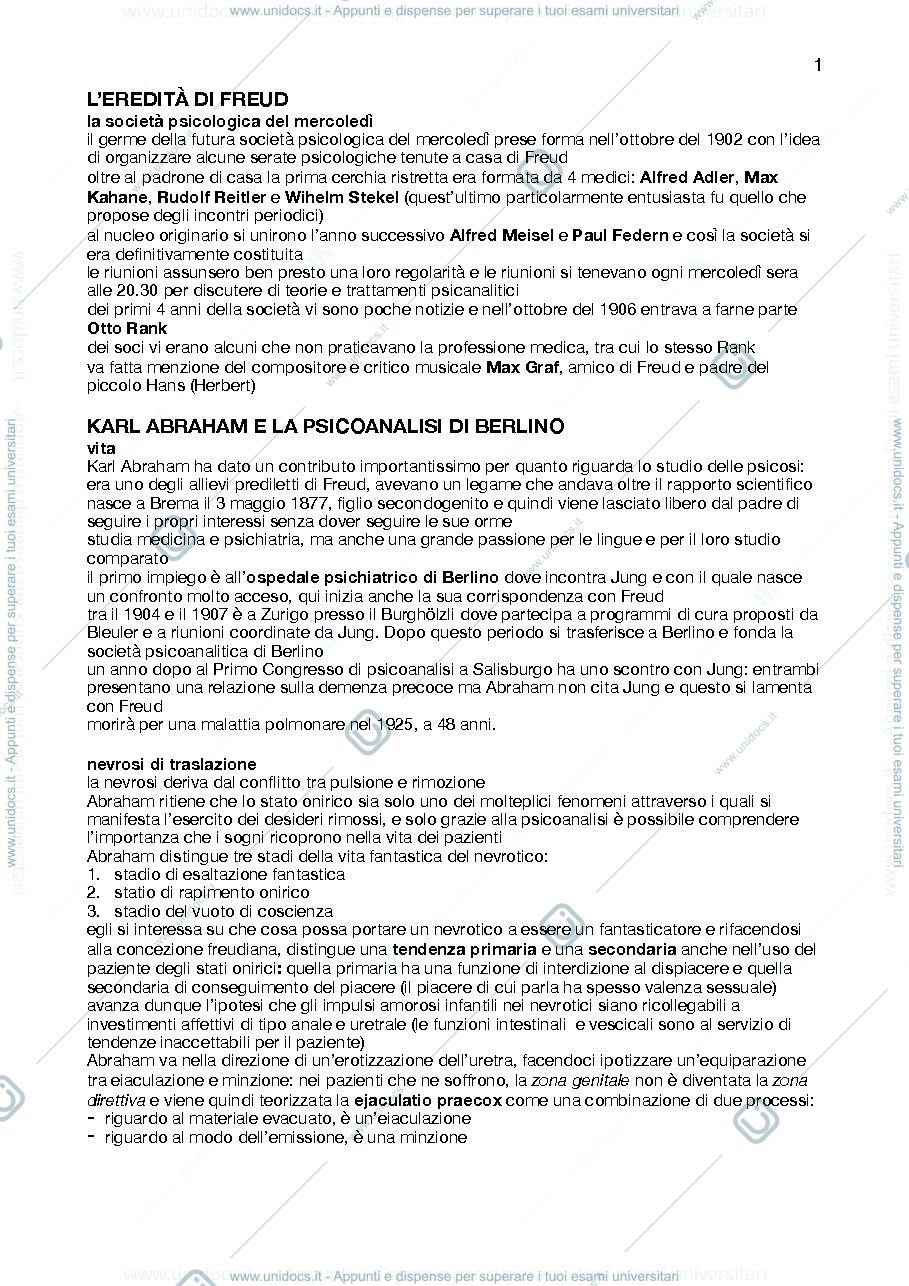 Anteprima pagina 1 — L'eredità di Freud 
