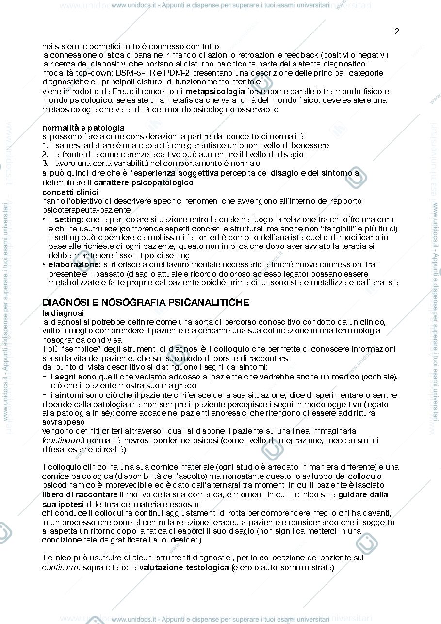Anteprima pagina 2 — Psicologia dinamica