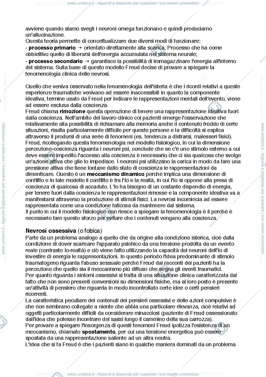 Anteprima pagina 4 — Riassunto completo psicologia dinamica
