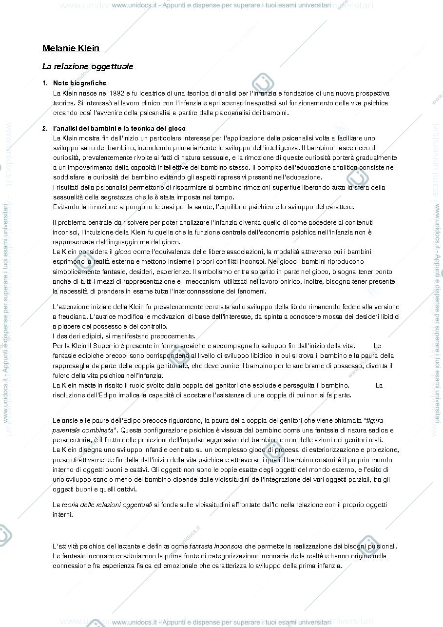 Anteprima pagina 1 — Klein