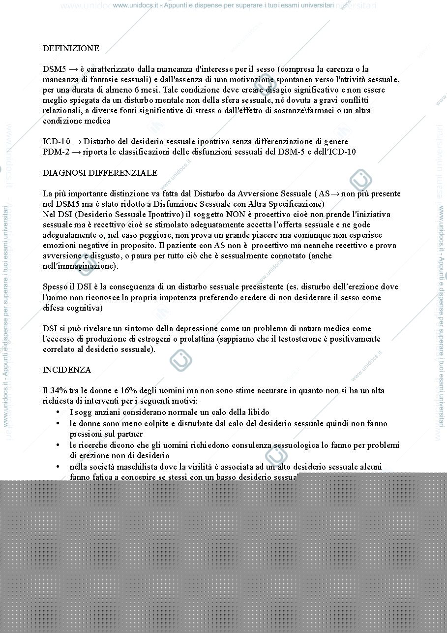 Anteprima pagina 2 — "Disturbo del Desiderio Sessuale Ipoattivo Maschile"