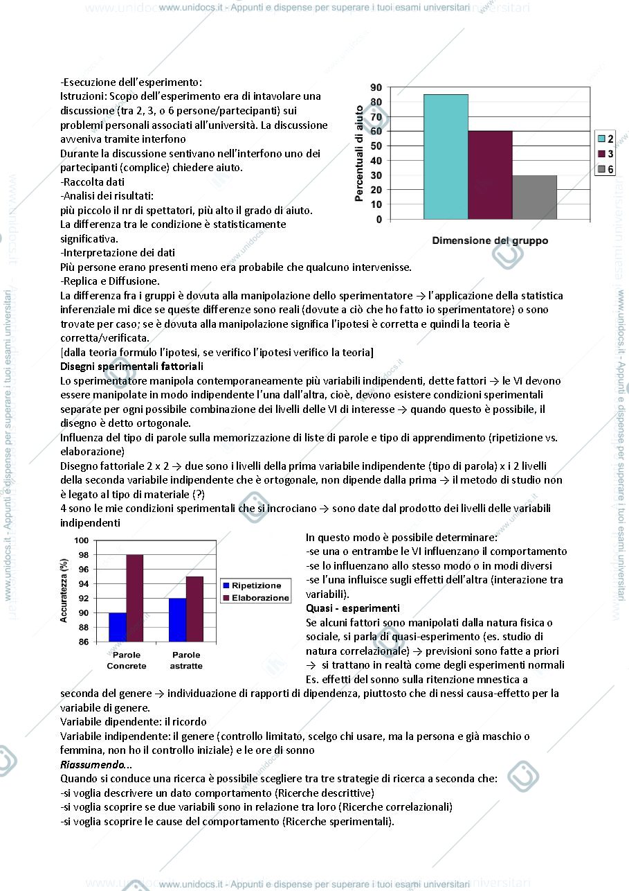 Anteprima pagina 3 — psicologia generale 1 - Ricciardelli