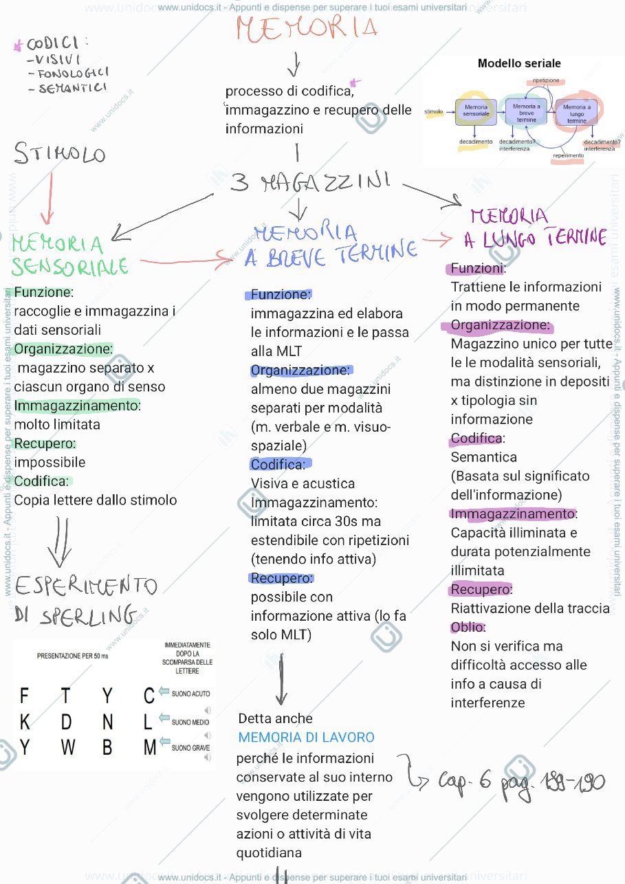 Anteprima pagina 1 — Mappe psicologia
