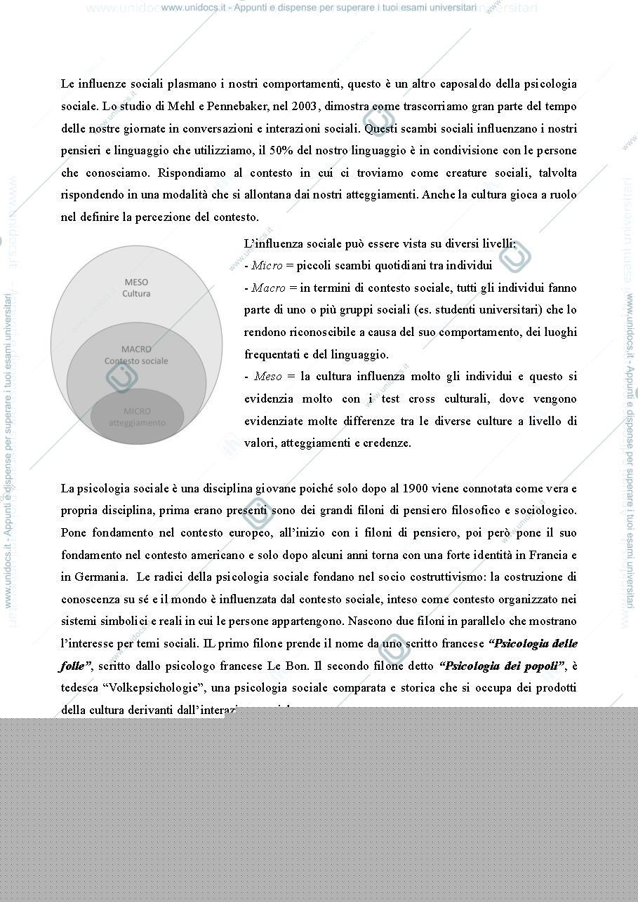 Anteprima pagina 4 — Psicologia sociale 