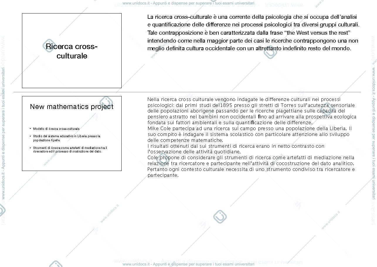 Anteprima pagina 1 — ricerca cross-culturale