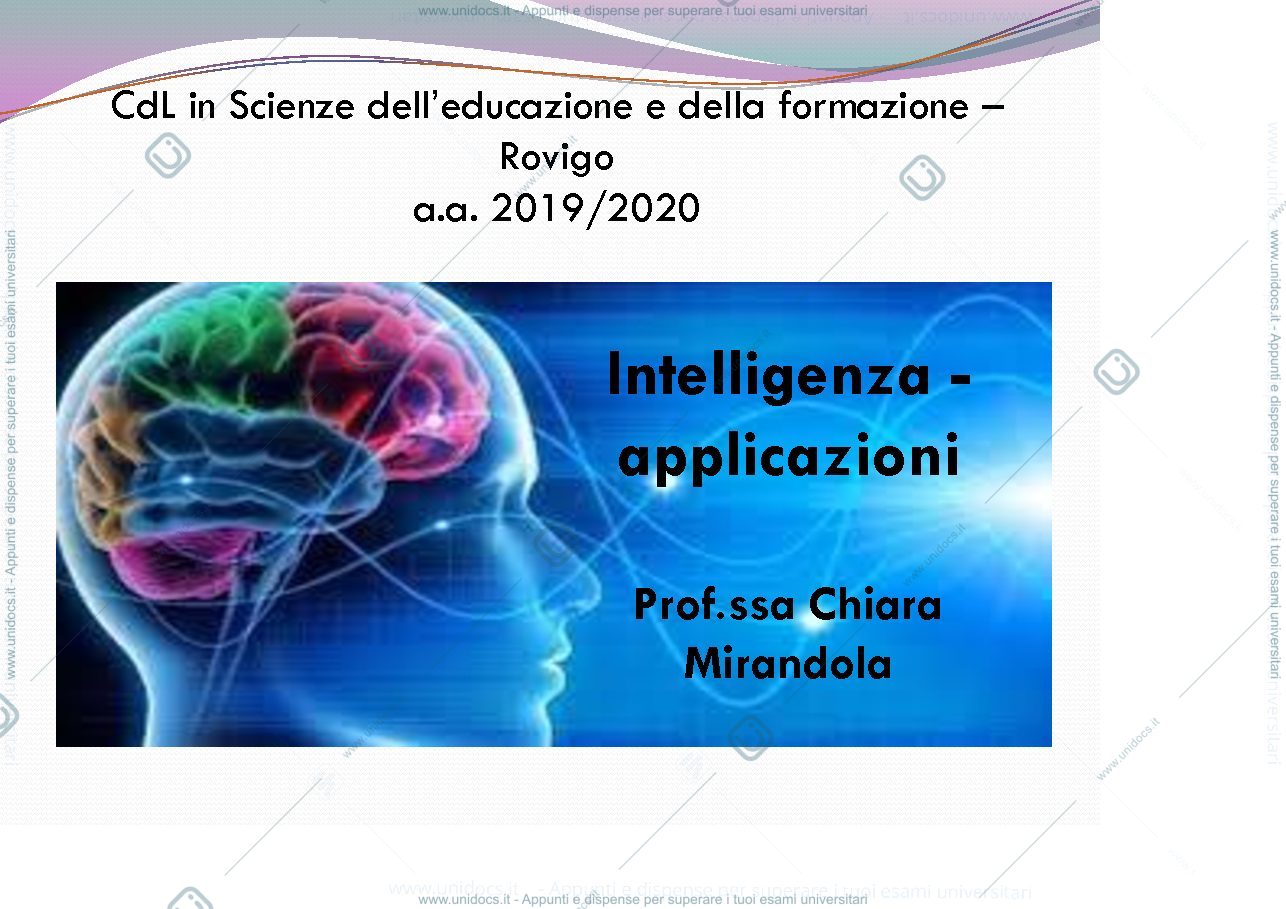 Anteprima pagina 1 — intelligenza-applicazioni