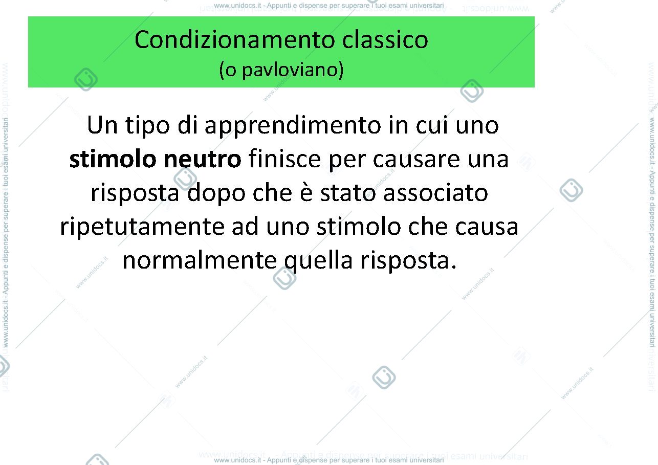 Anteprima pagina 4 — apprendimento e memoria