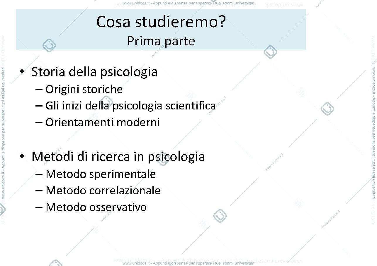 Anteprima pagina 2 — introduzione al corso