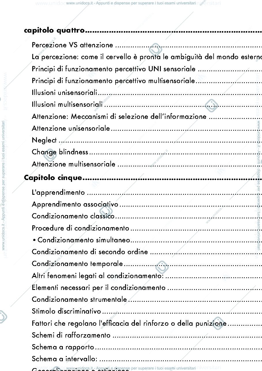 Anteprima pagina 3 — Turatto, M. (2018) Psicologia Generale. Milano: Mondadori 