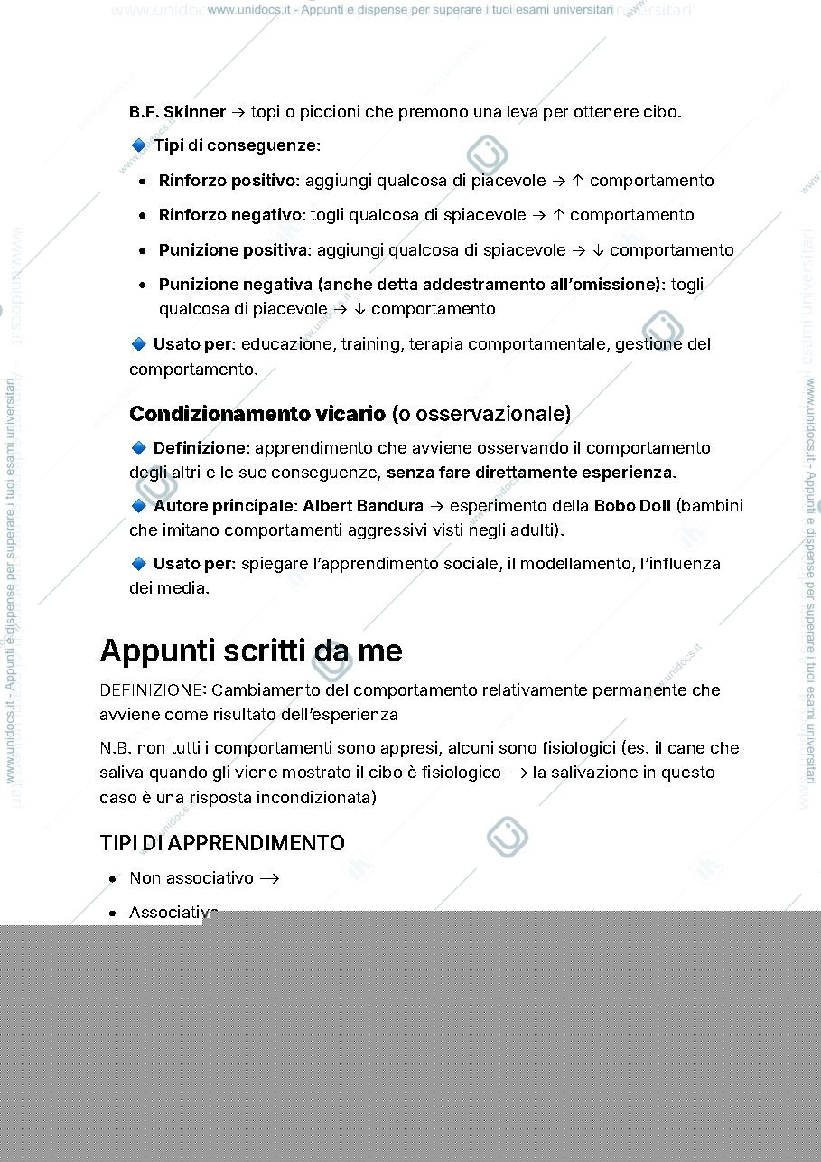 Anteprima pagina 2 — Apprendimento