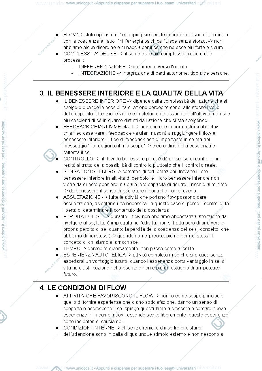 Anteprima pagina 2 — concetti fondamentali libro "flow"