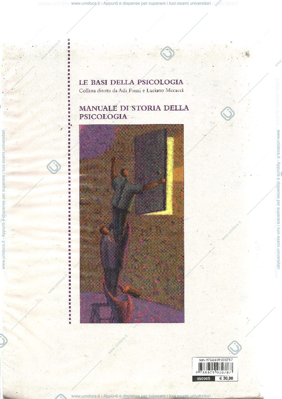 Anteprima pagina 2 — Manuale di Storia della Psicologia