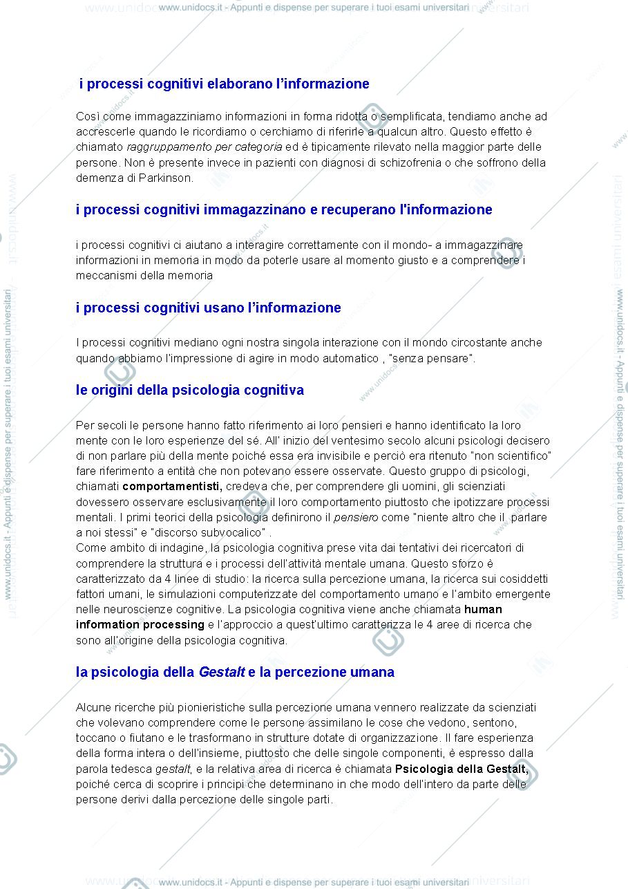 Anteprima pagina 2 — riassunto cap.1 manuale