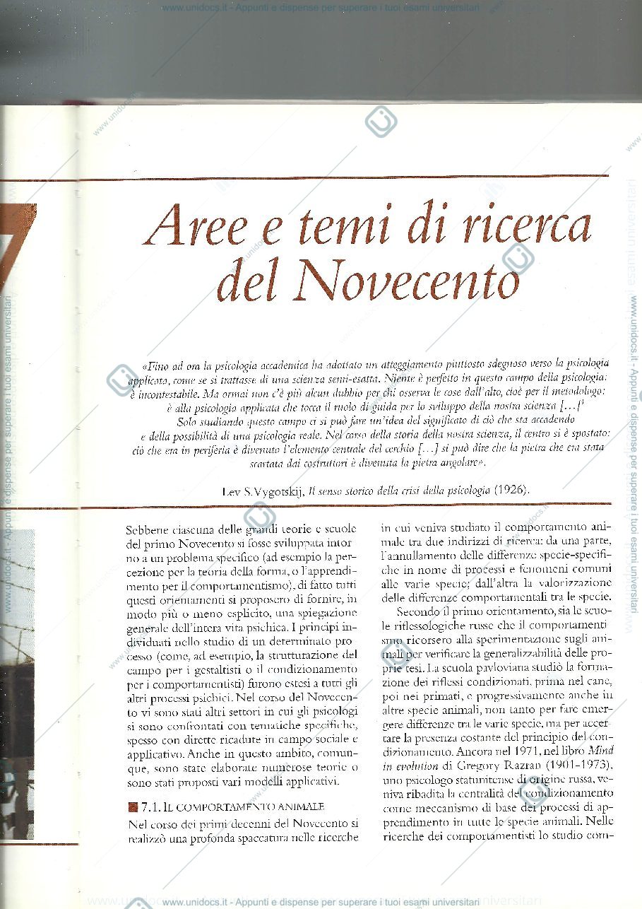 Anteprima pagina 2 — Manuale di Storia della Psicologia 