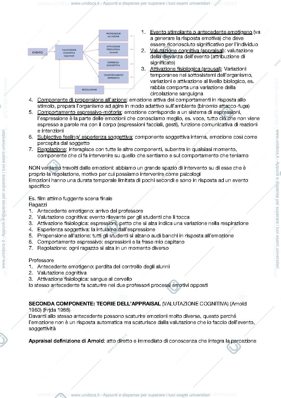 Anteprima pagina 3 — Psicologia generale 