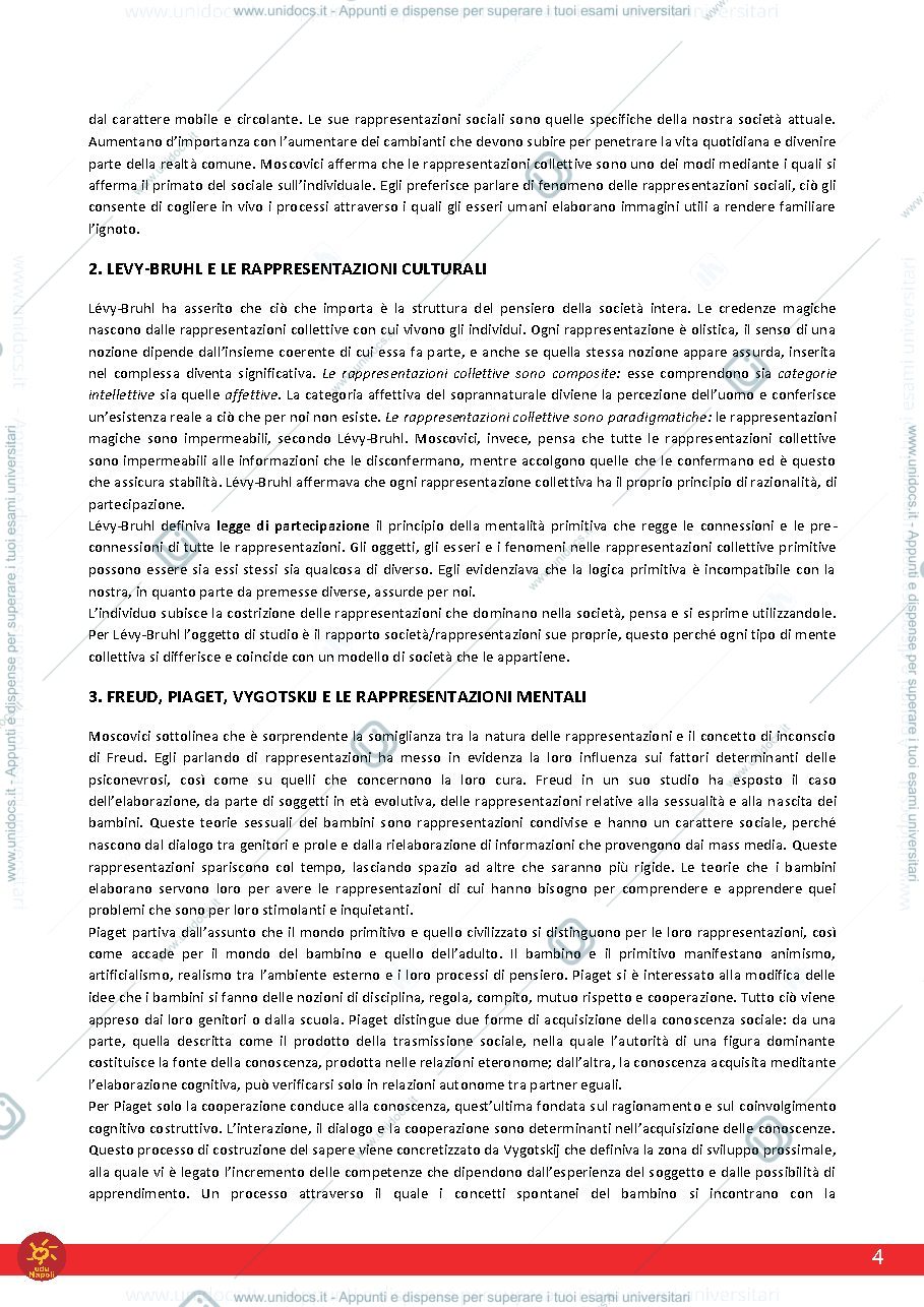 Anteprima pagina 2 — La teoria delle rappresentazioni sociali