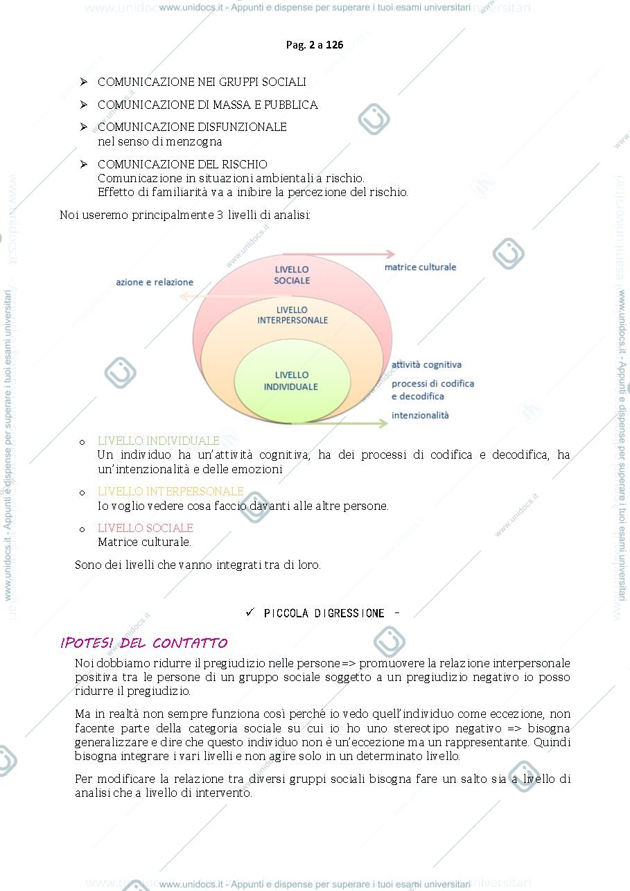 Anteprima pagina 2 — PSICOLOGIA SOCIALE