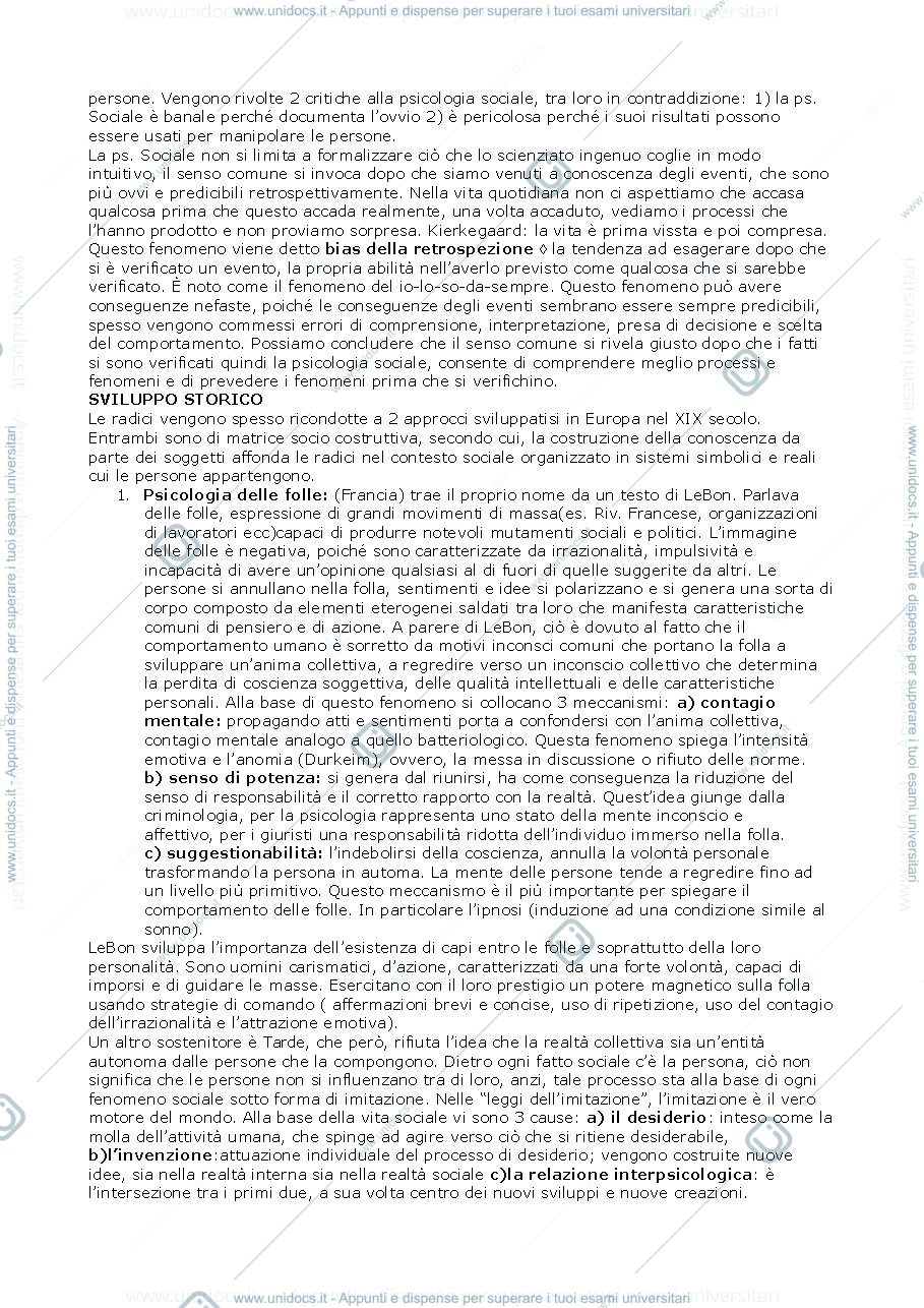 Anteprima pagina 3 — Riassunto "Social Psychology" (Myers)