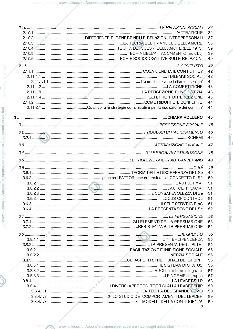 Anteprima pagina 2 — appunti di storia della psicologia con tartaglia e rollero