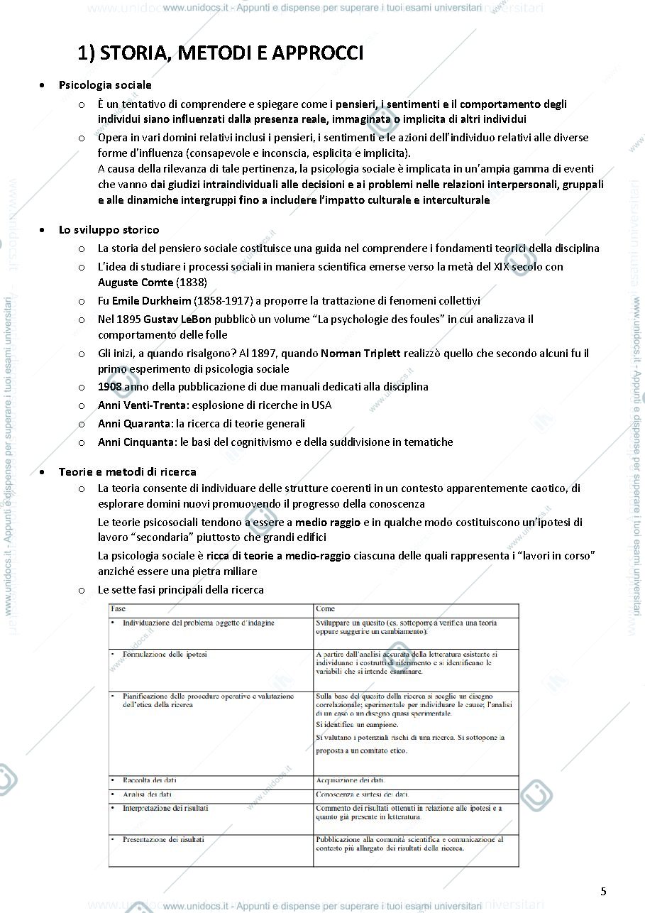 Anteprima pagina 5 — Psicologia Sociale