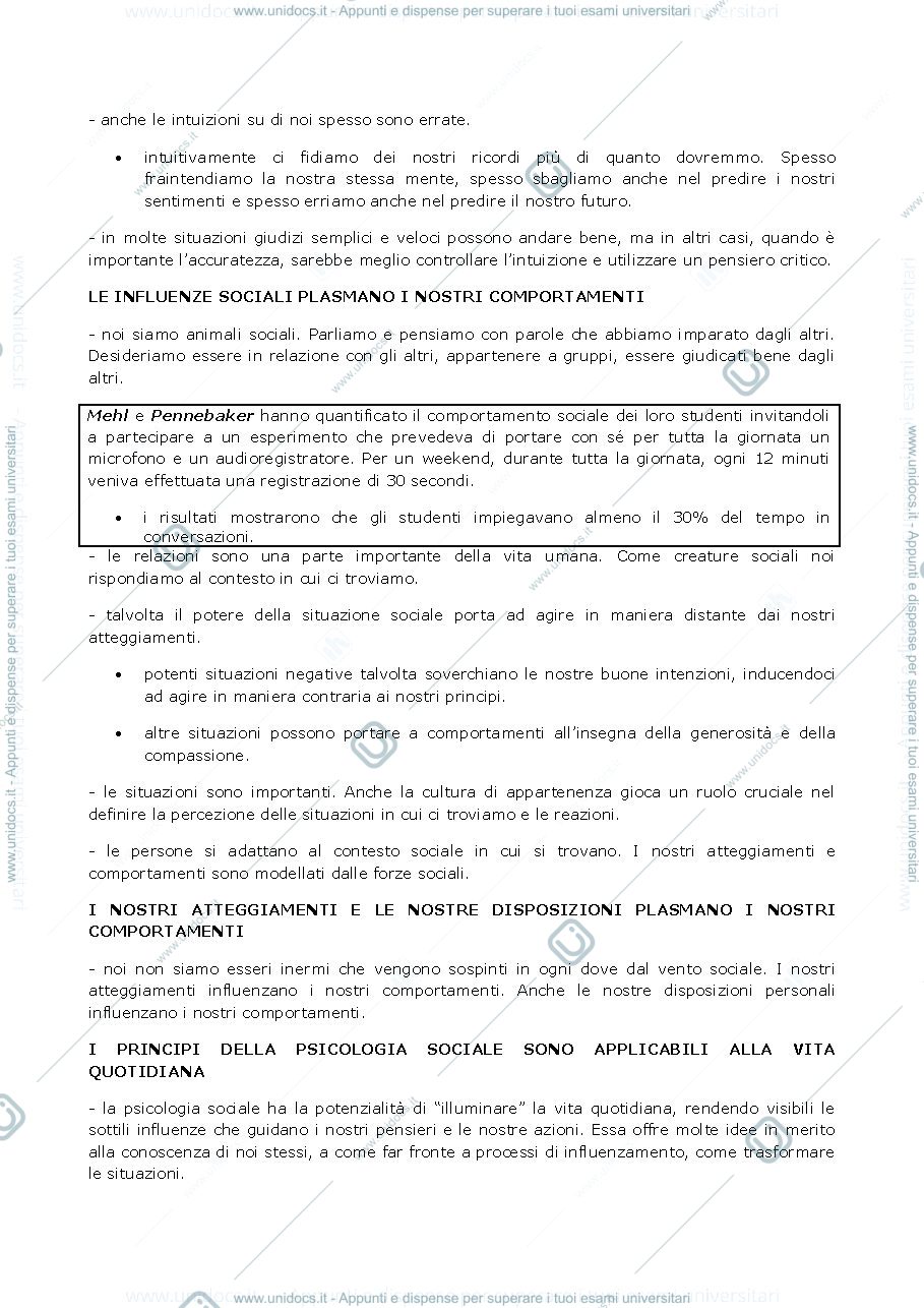 Anteprima pagina 4 — "Social Psychology" Myers