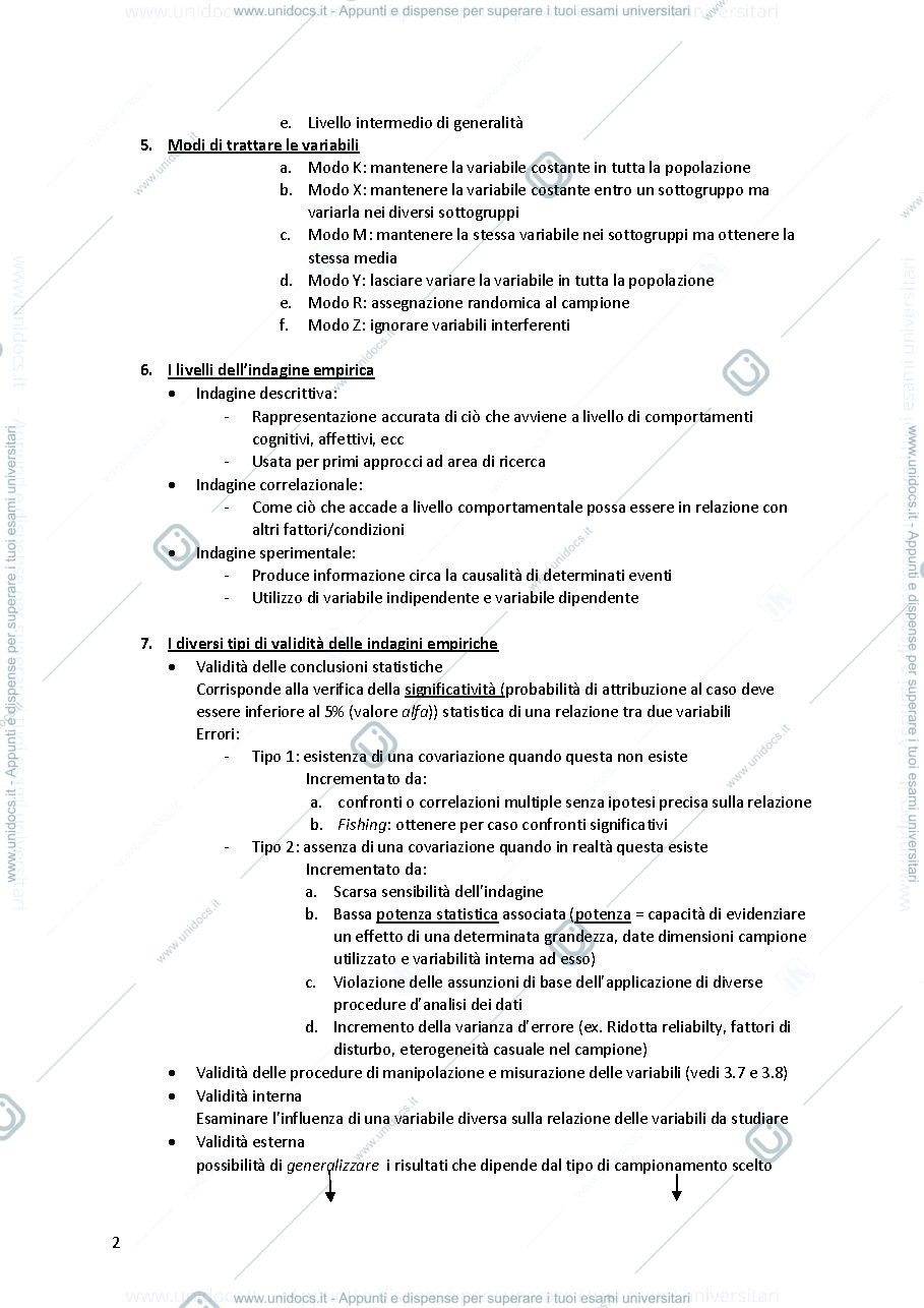 Anteprima pagina 2 — Metodi di ricerca in psicologia sociale