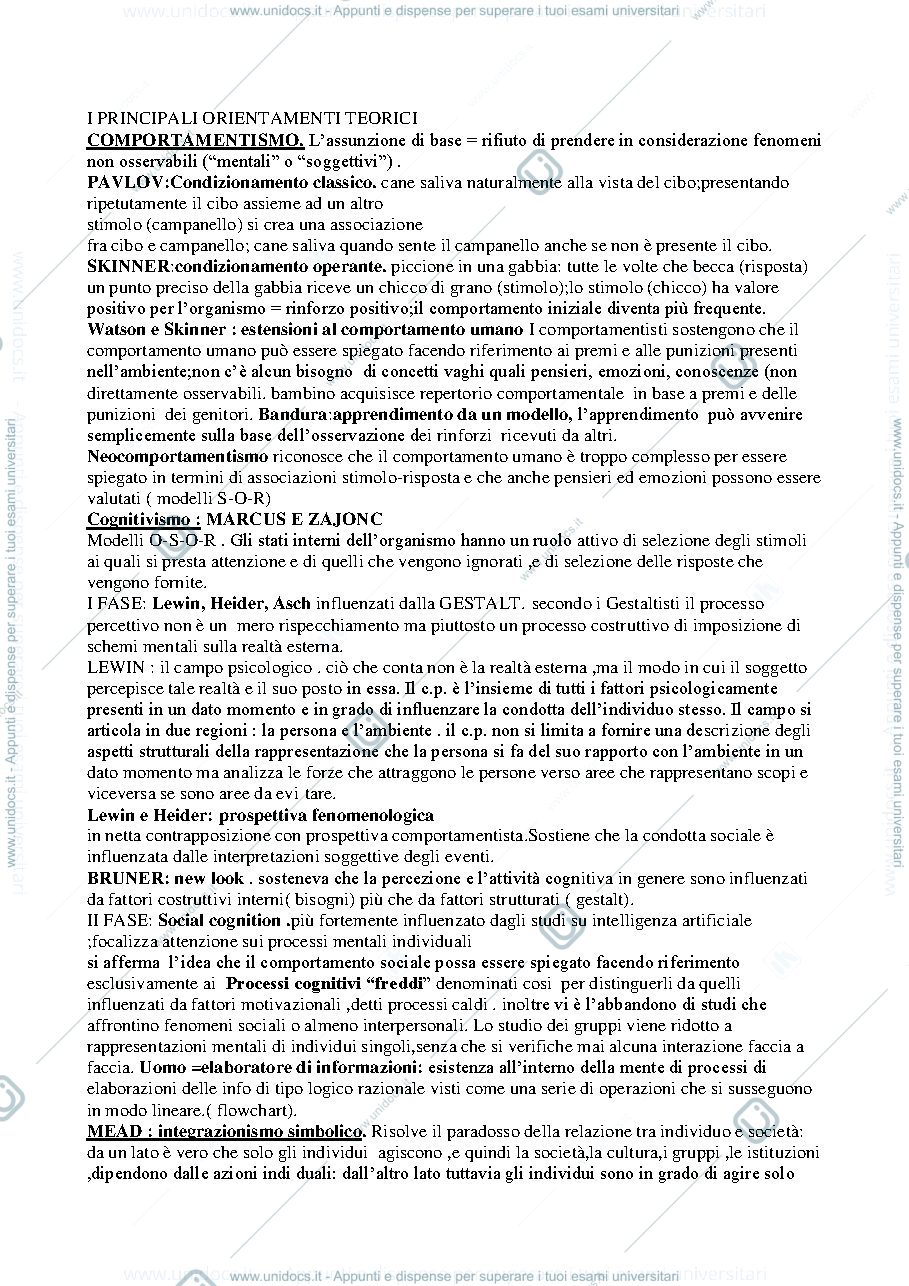 Anteprima pagina 2 — Manuale di psicologia 
