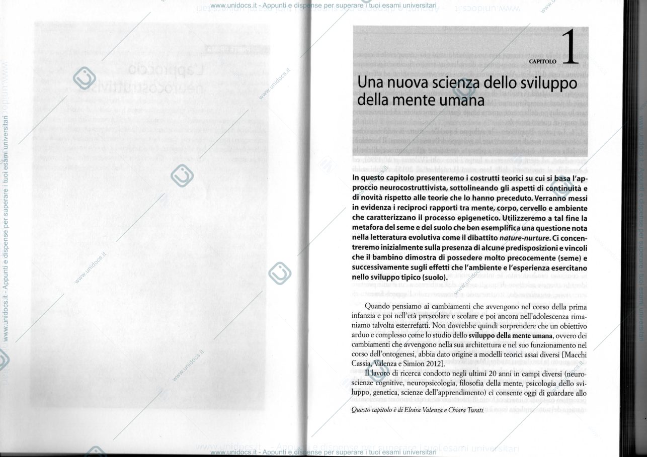 Anteprima pagina 1 — Promuovere lo sviluppo della mente