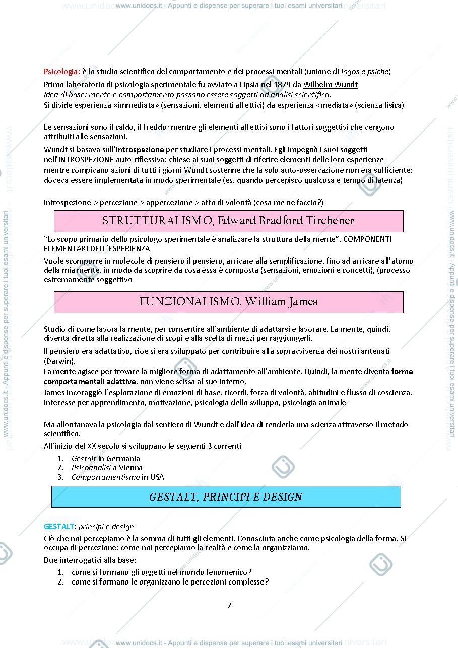 Anteprima pagina 2 — Psicologia generale