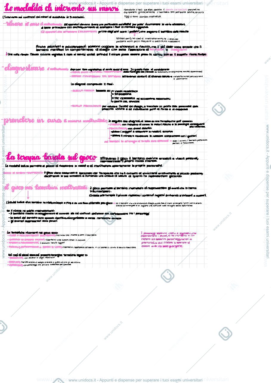 Anteprima pagina 2 — Il disagio minorile 