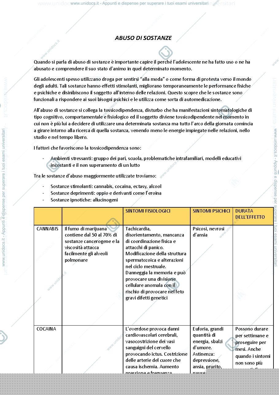 Anteprima pagina 1 — psicologia dello sviluppo