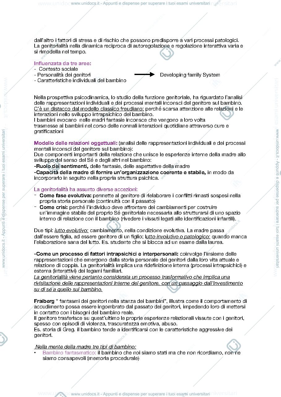 Anteprima pagina 3 — Riassunto libro Ammaniti "psicologia clinica e psicopatologia"