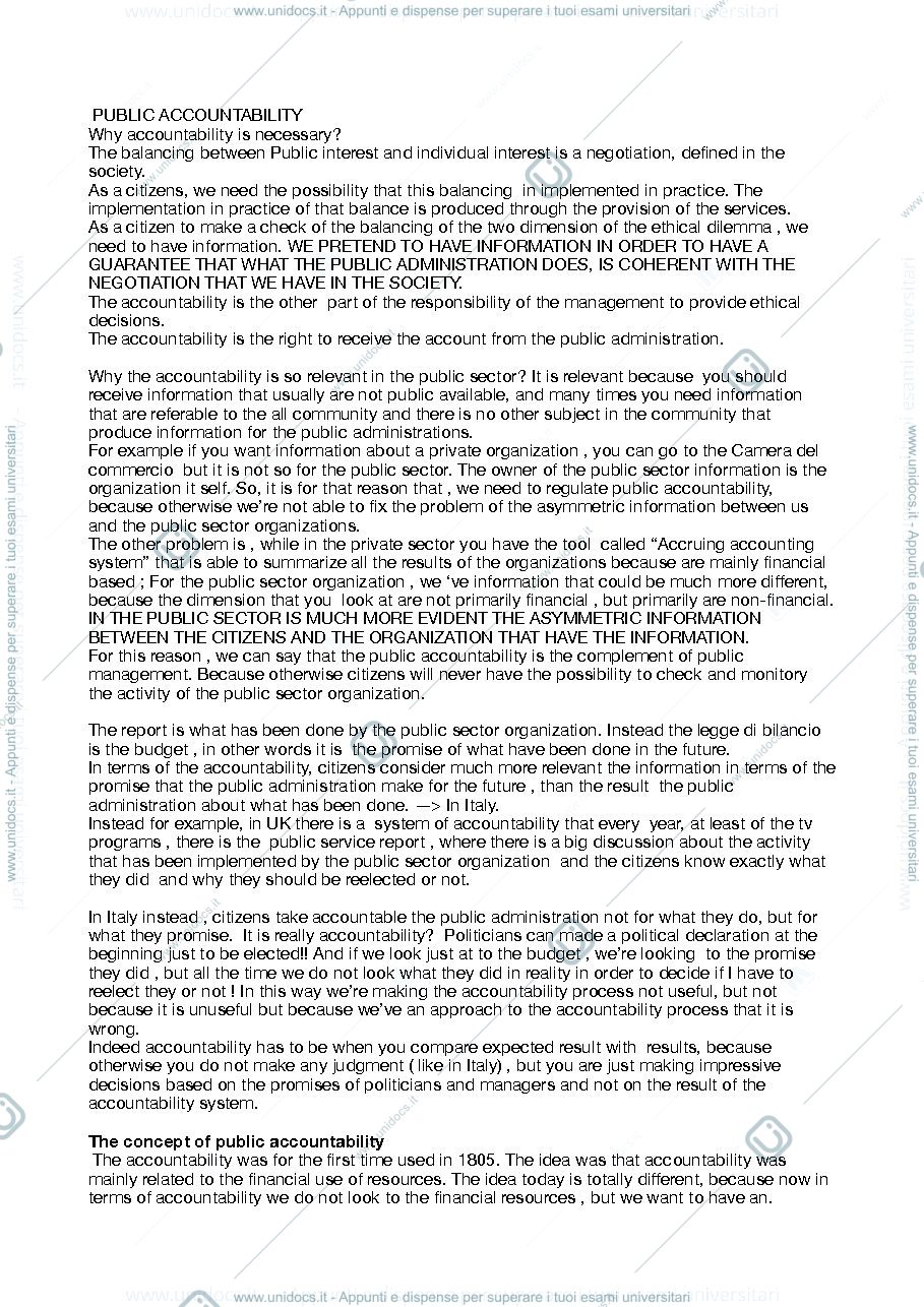 Anteprima pagina 1 — Public Accountability 