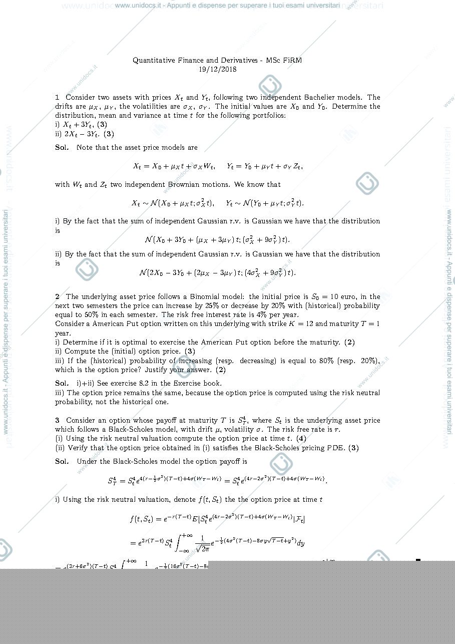 Anteprima pagina 1 — exam december 2018