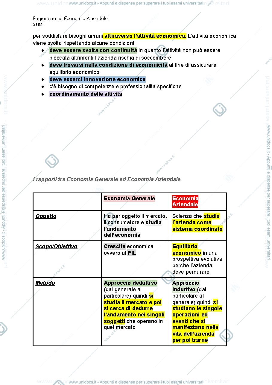 Anteprima pagina 3 — Economia aziendale