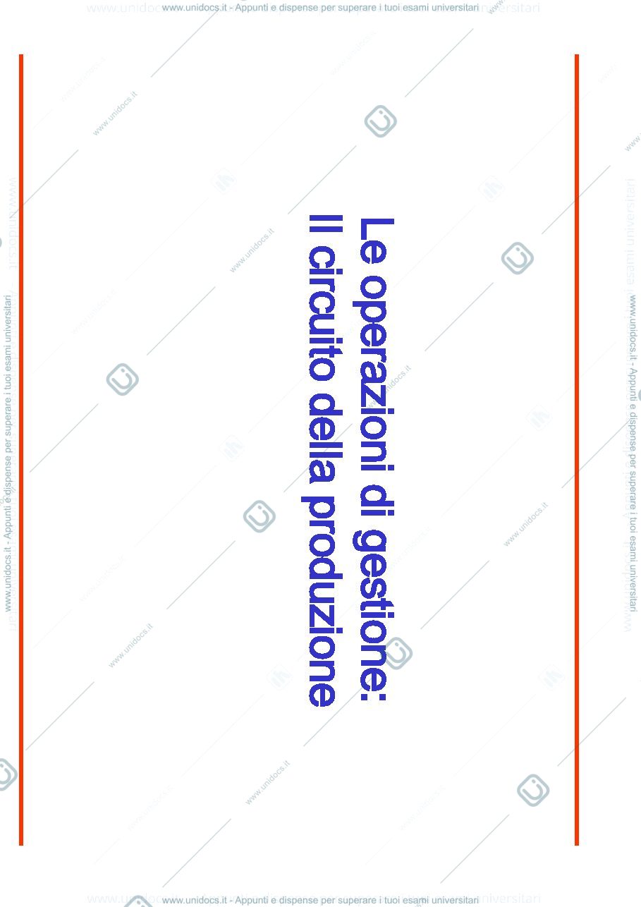 Anteprima pagina 1 — Il circuito della produzione