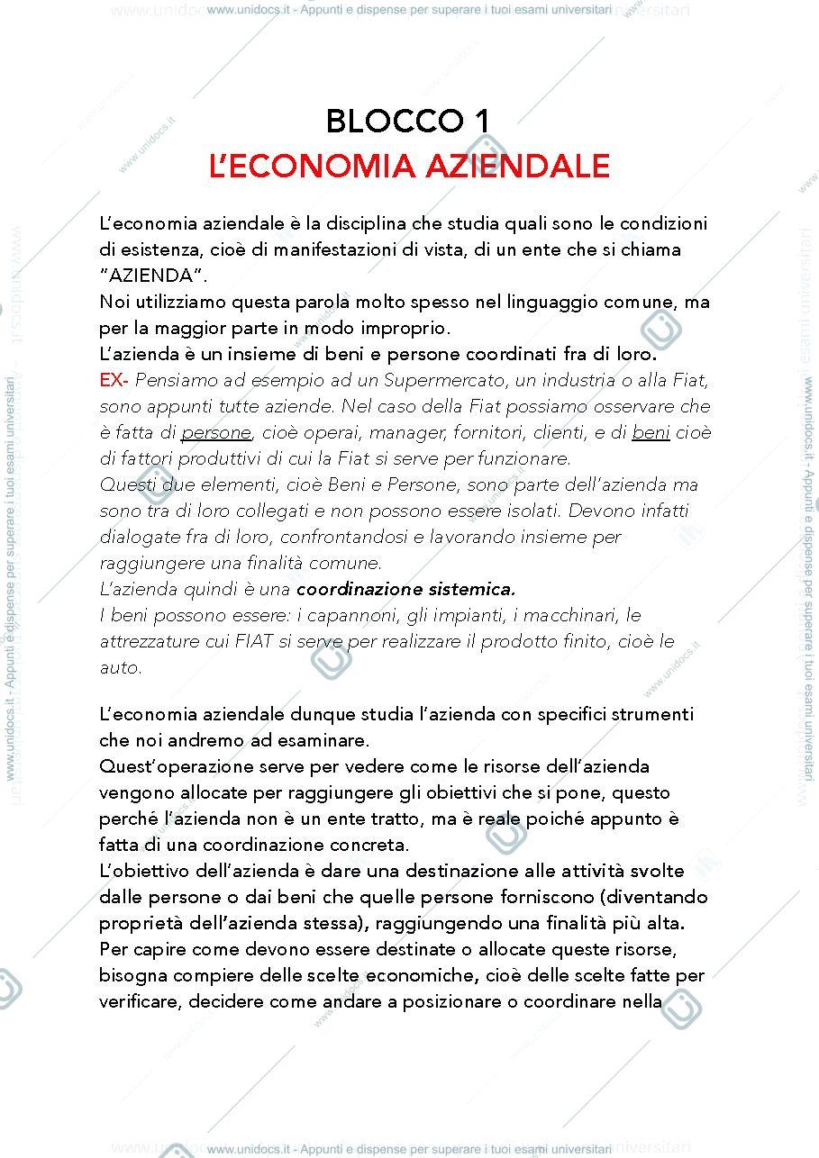 Anteprima pagina 1 — Blocco 1