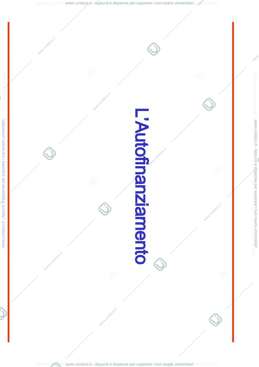 Anteprima pagina 1 — Autofinanziamento