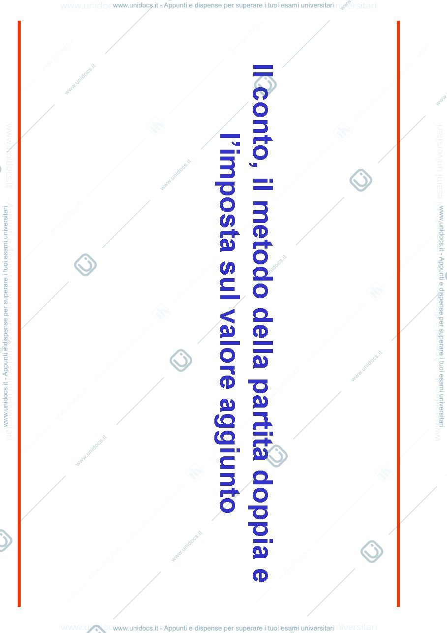 Anteprima pagina 1 — Conto, metodo e IVA