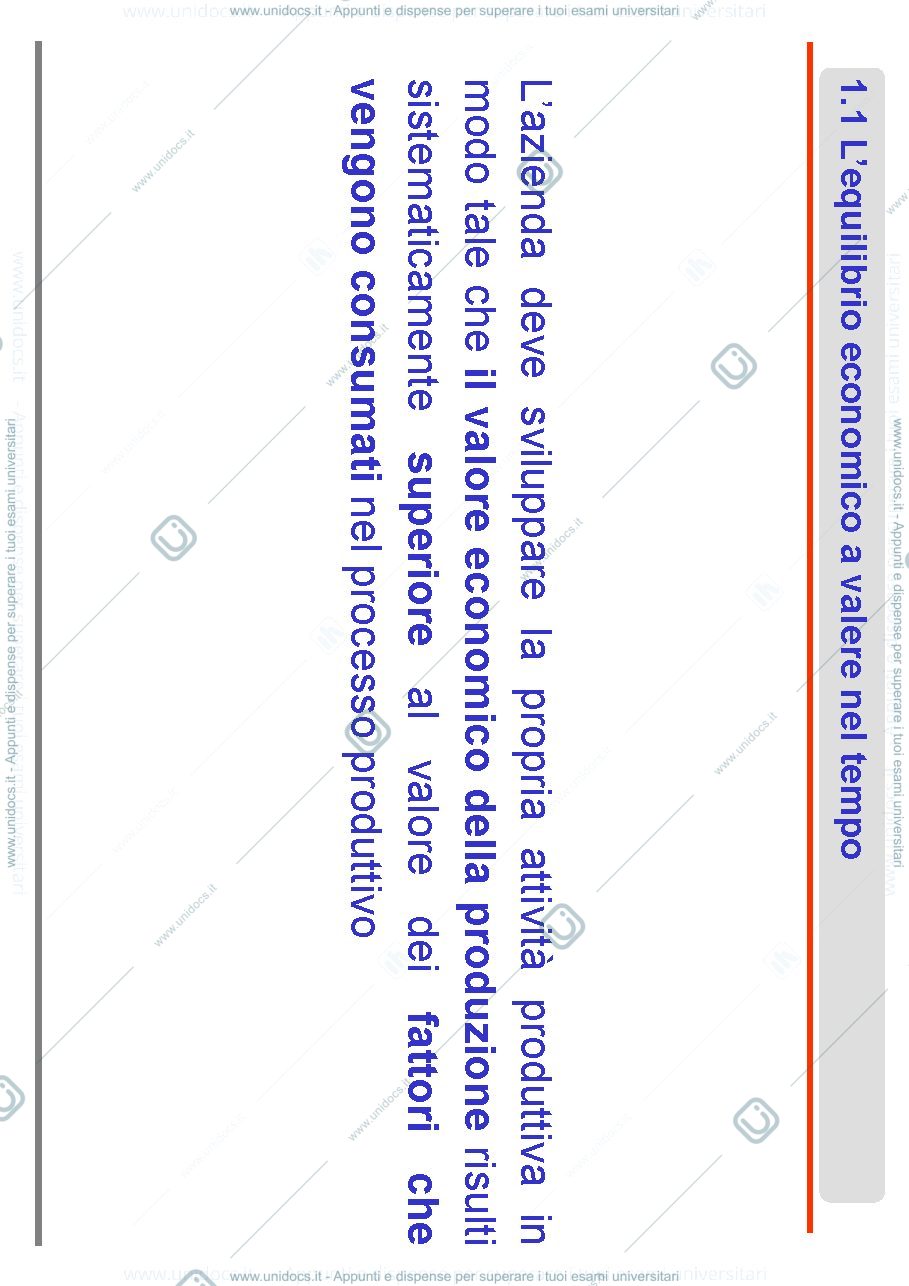 Anteprima pagina 3 — Condizione di equilibrio economico e finanziario
