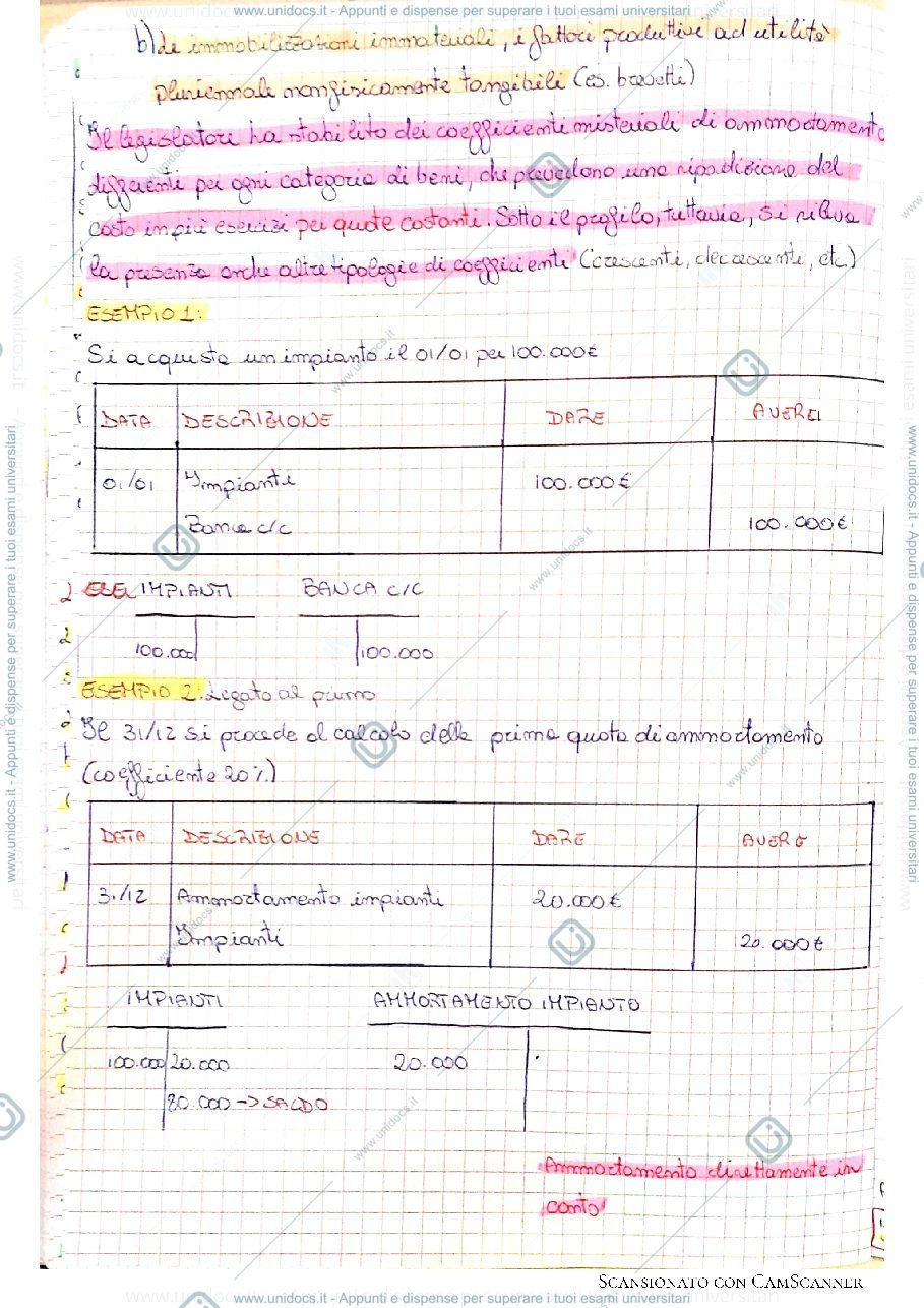Anteprima pagina 2 — Scritture di assestamento
