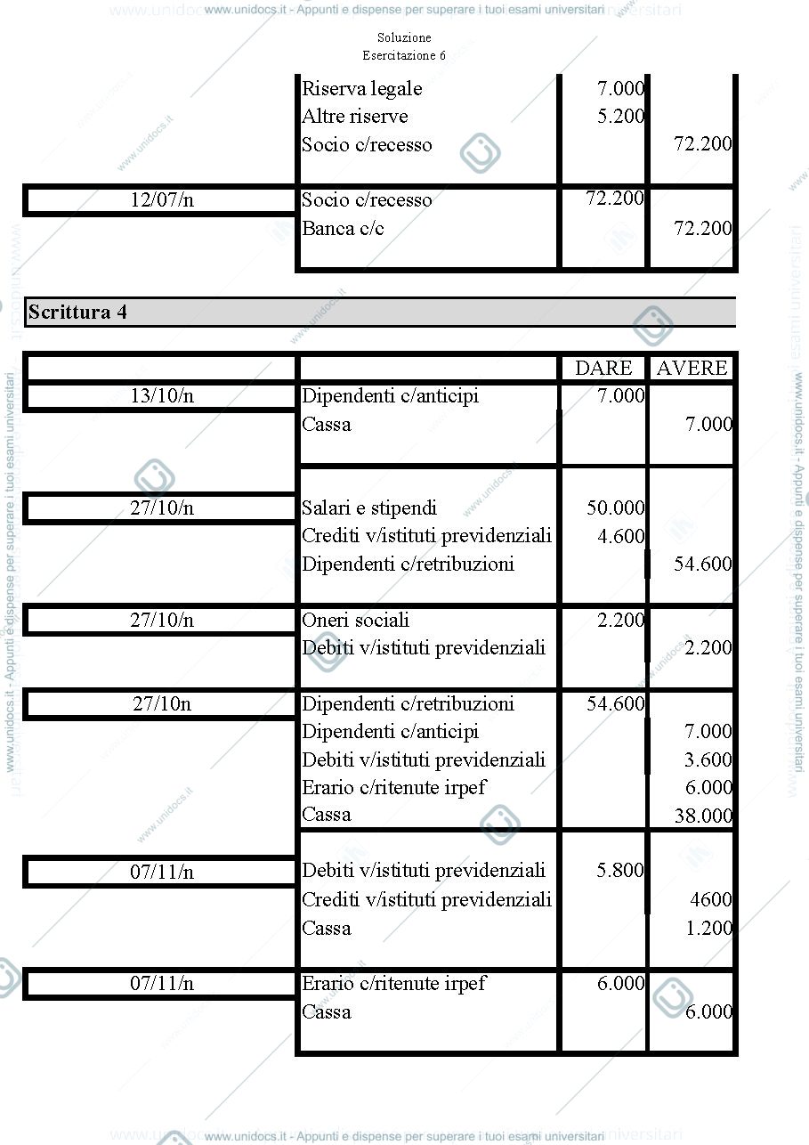 Anteprima pagina 2 — soluzione esercitazione completa 6